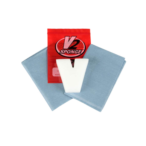 V2 Sponge Helmet Visor Cleaning