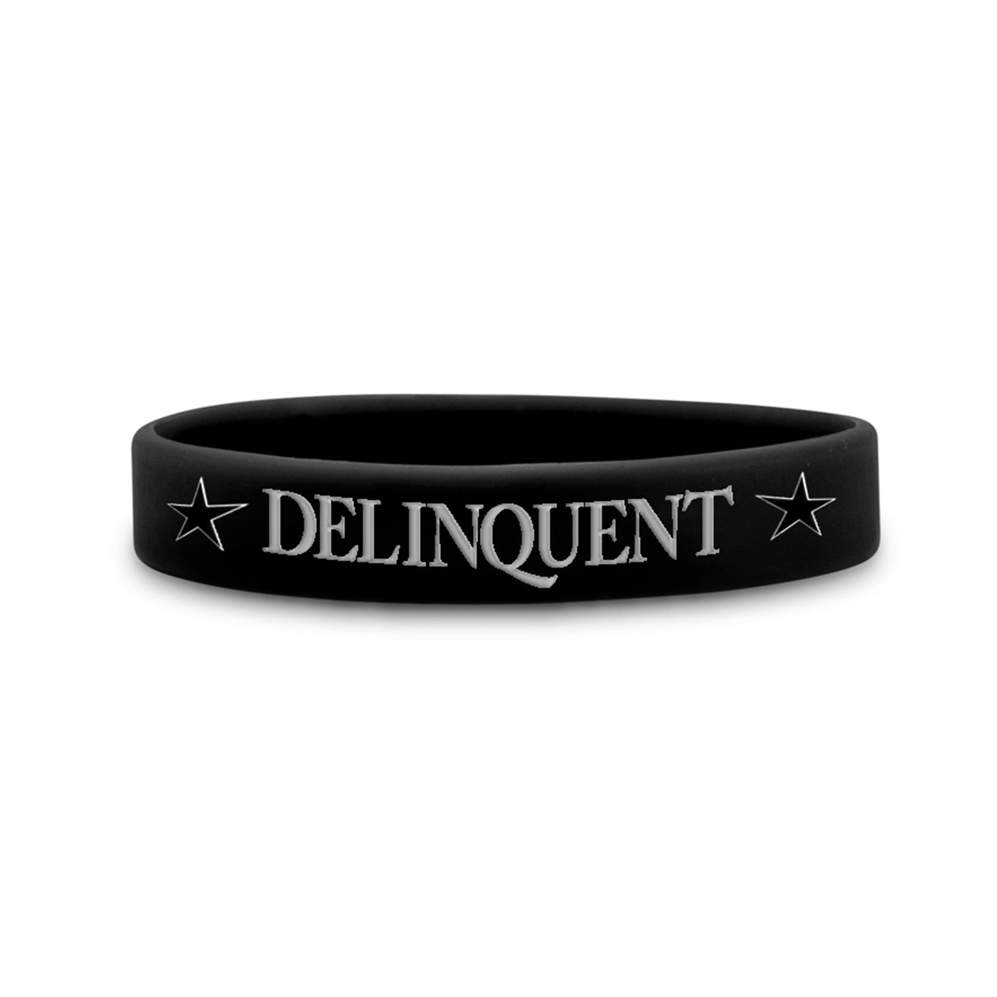 Delinquent Silicone Wristband